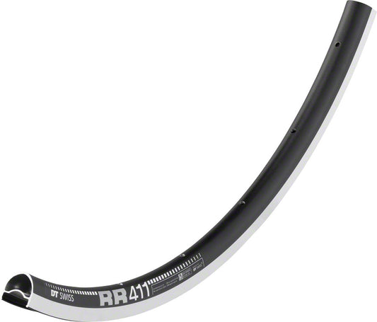 DT Swiss RR 411 Rim - 700 Rim Black 24H Rims DT Swiss   