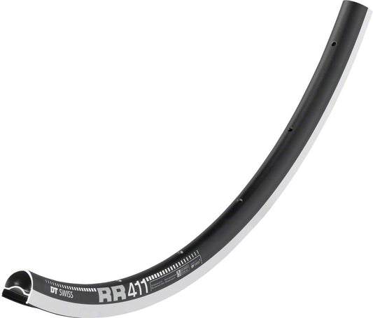 DT Swiss RR 411 Rim - 700 Rim Black 20H Rims DT Swiss   
