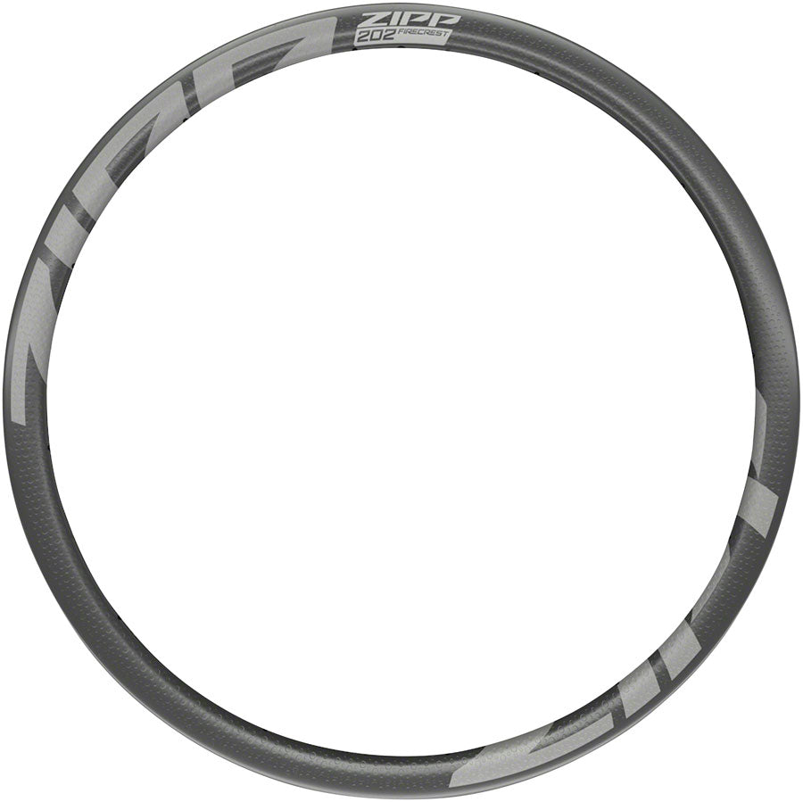 Zipp 202 Firecrest Carbon Rim - 700 Disc Brake Matte Carbon 24H Front/Rear Rims Zipp Speed Weaponry   