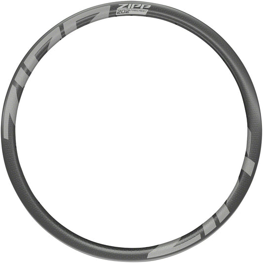 Zipp 202 Firecrest Carbon Rim - 700 Disc Brake Matte Carbon 24H Front/Rear Rims Zipp Speed Weaponry   