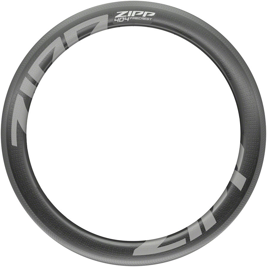 Zipp 404 Firecrest Carbon Rim - 700 Rim Brake Matte Carbon 18H Front Rims Zipp Speed Weaponry   