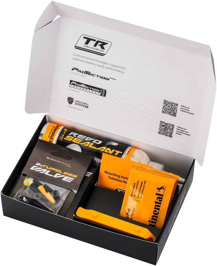 Continental Tubeless-Ready Set - 27mm Tubeless Accessories Continental   