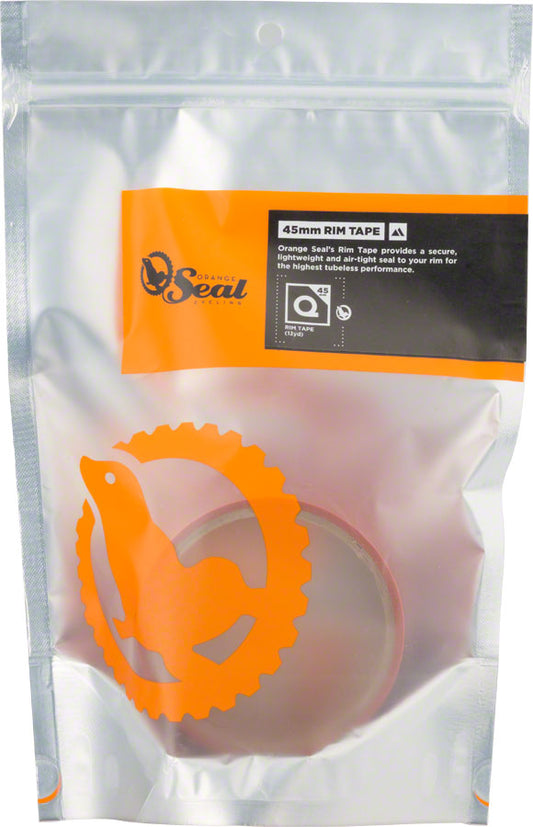 Orange Seal Tubeless Fatbike Rim Tape 45mm x 12 yard roll Tubeless Tape Orange Seal   