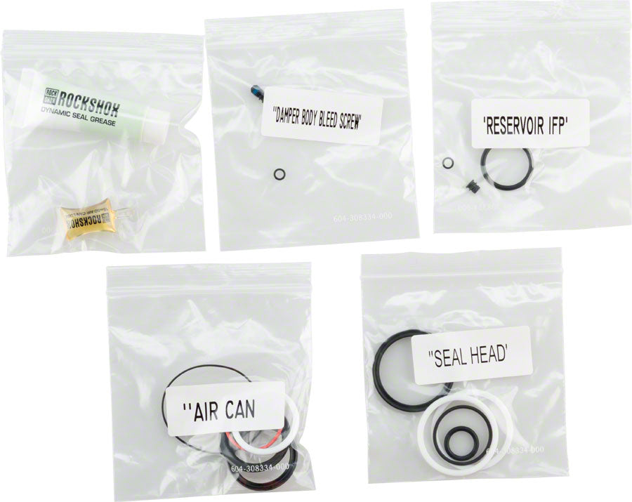 RockShox Rear Shock Service Kit - 200 Hour/1 Year Super Deluxe A1-B2 (2017+) Rear Shock Service Kits RockShox   