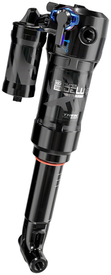 RockShox Super Deluxe Thru Shaft RCT Rear Shock - 230 x 57.5mm Medium Reb/Comp 380lb L/O Force Trunnion Asymmetrical C1 Rear Shocks RockShox   