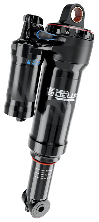 RockShox SuperDeluxe Ultimate RCT Rear Shock - DebonAir 230 x 57.5 Bearing Mount Fits Megatower 2019+ B2 Rear Shocks RockShox   