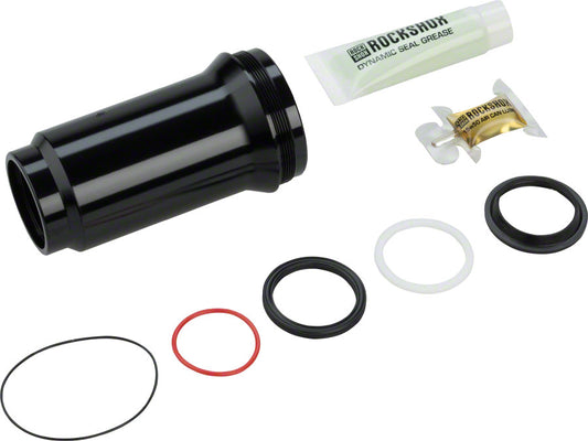 RockShox Rear Shock Air Can Assembly - Solo Air 165/190 x 37.5-45 Deluxe/Super Deluxe A1-B2 2017+ BLK Rear Shock Part RockShox   