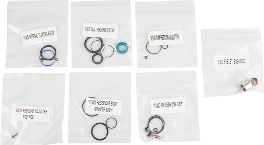 RockShox Rear Shock Service Kit - Vivid B1 Rear Shock Service Kits RockShox   