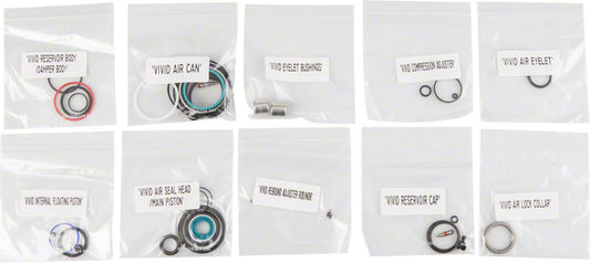 RockShox Rear Shock Service Kit - Vivid Air B1 Rear Shock Service Kits RockShox   