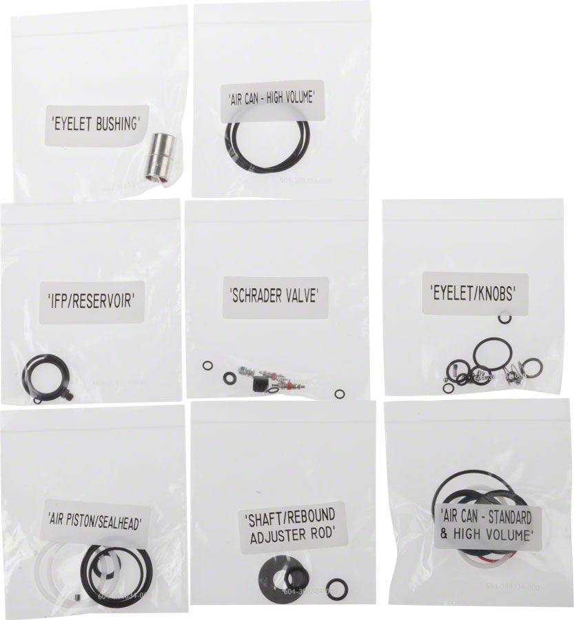 RockShox Rear Shock Service Kit - Monarch Plus B1 (2014+) Rear Shock Service Kits RockShox   