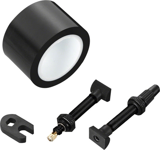 Zipp Tubeless Kit Includes 26mm Tape 2 Universal 80mm Valves 1 Valve Core Wrench Fits 454 404 Tubeless Accessories Zipp Speed Weaponry   