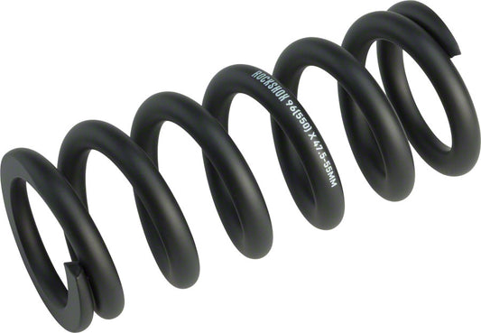 RockShox Metric Coil Spring - Length 134mm Travel 47.5-55mm 550 lbs Black Rear Shock Spring RockShox   