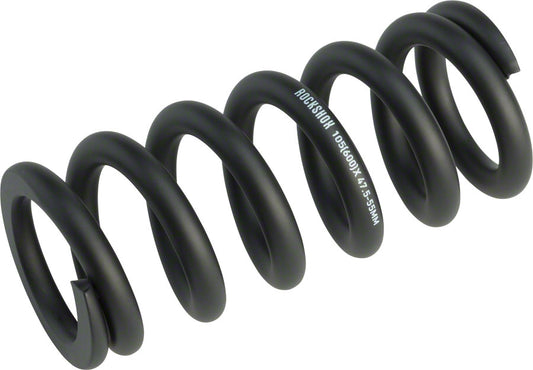 RockShox Metric Coil Spring - Length 134mm Travel 47.5-55mm 600 lbs Black Rear Shock Spring RockShox   