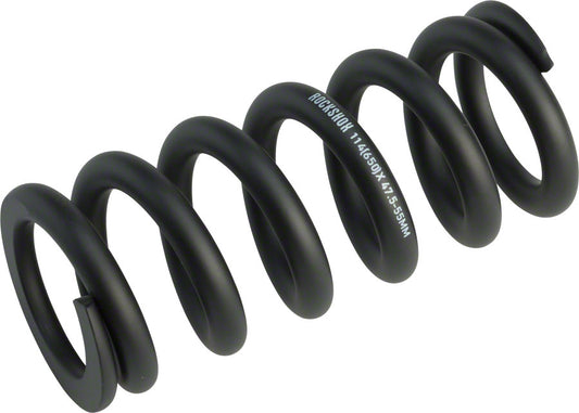 RockShox Metric Coil Spring - Length 134mm Travel 47.5-55mm 650 lbs Black Rear Shock Spring RockShox   