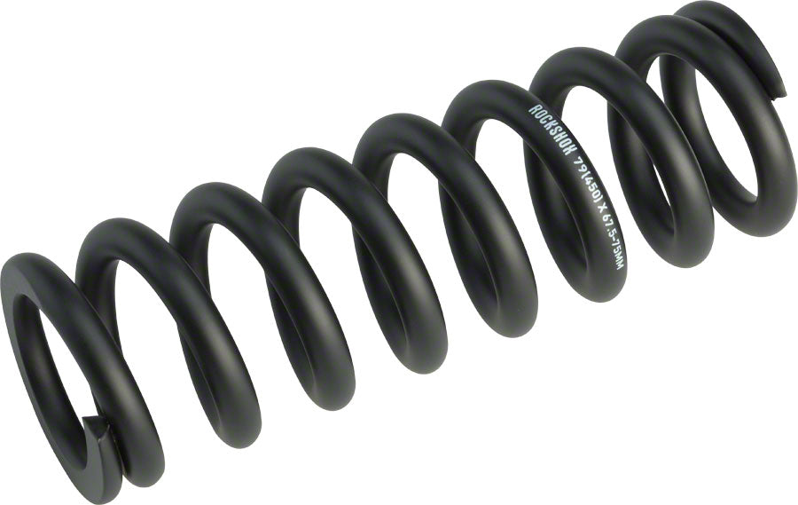 RockShox Metric Coil Spring - Length 174mm Travel 67.5-75mm 450 lbs Black Rear Shock Spring RockShox   