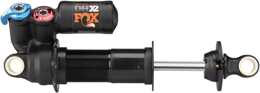 FOX DHX2 Factory Rear Shock - Standard 8.5 x 2.5" 2-Position Lever Hard Chrome Coat Rear Shocks Fox Shox   