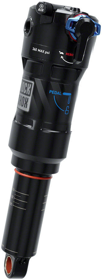 RockShox Deluxe Ultimate RCT Rear Shock - 205 x 65mm LinearAir 2 Tokens Reb/Low Comp 380lb L/O Force Trunnion / Std C1 Rear Shocks RockShox   