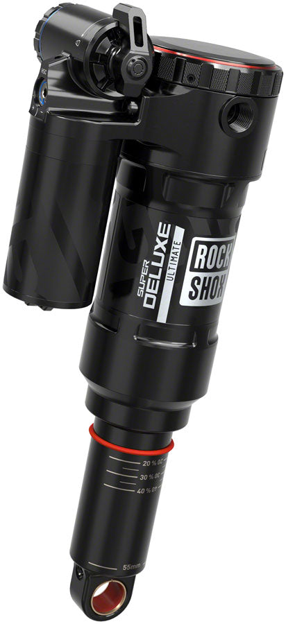RockShox Super Deluxe Ultimate RC2T Rear Shock - 165 x 45mm LinearAir 2 Tokens Reb/Low Comp 320lb L/O Force Trunnion / Std C1 Rear Shocks RockShox   