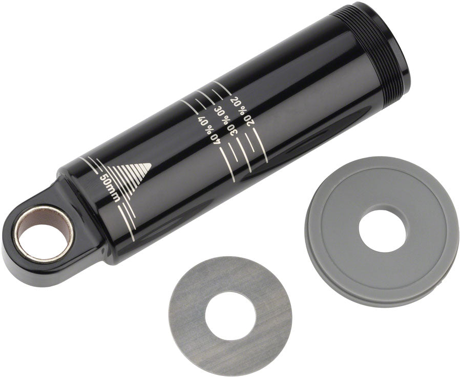 RockShox Rear Shock Damper Body - Standard Eyelet 50mm w/ Hydraulic Bottom Out 5mm Travel Spacer Super Deluxe C1+ 2023+ Rear Shock Part RockShox   