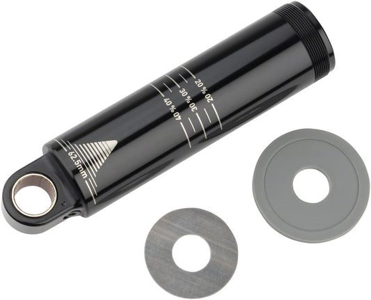RockShox Rear Shock Damper Body - Standard Eyelet 62.5mm w/ Hydraulic Bottom Out 2.5mm Travel Spacer Super Deluxe C1+ 2023+ Rear Shock Part RockShox   