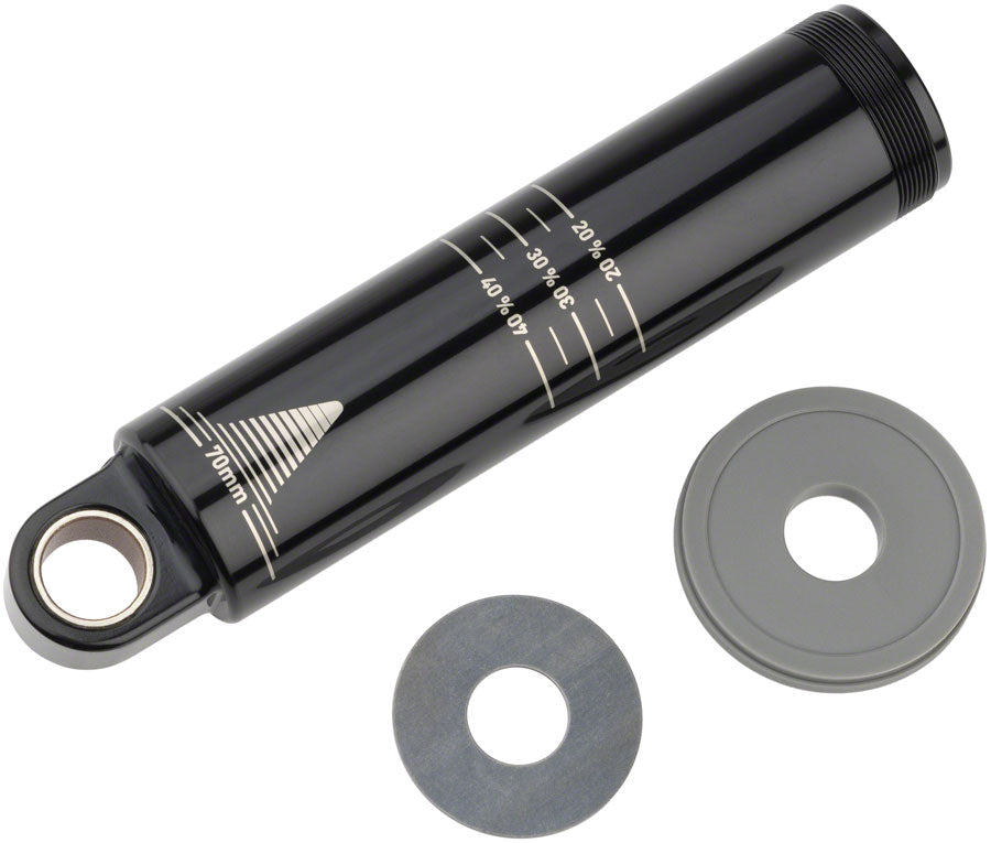 RockShox Rear Shock Damper Body - Standard Eyelet 70mm w/ Hydraulic Bottom Out 5mm Travel Spacer Super Deluxe C1+ 2023+ Rear Shock Part RockShox   