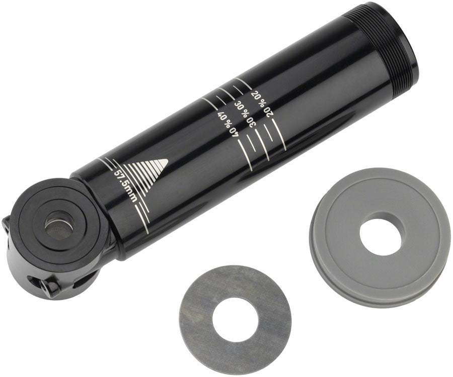 RockShox Rear Shock Damper Body - Bearing Eyelet 57.5mm w/ Hydraulic Bottom Out 7.5mm Travel Spacer Super Deluxe C1+ 2023+ Rear Shock Part RockShox   