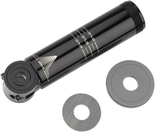 RockShox Rear Shock Damper Body - Bearing Eyelet 60mm w/ Hydraulic Bottom Out 5mm Travel Spacer Super Deluxe C1+ 2023+ Rear Shock Part RockShox   