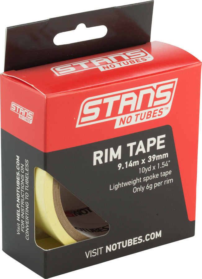 Stans NoTubes Rim Tape: 39mm x 10 yard roll Tubeless Tape Stans No Tubes   