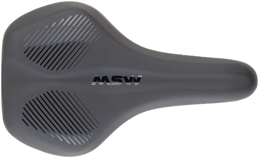 MSW SDL-164 Spin Fitness Saddle - Steel Black Saddles MSW   