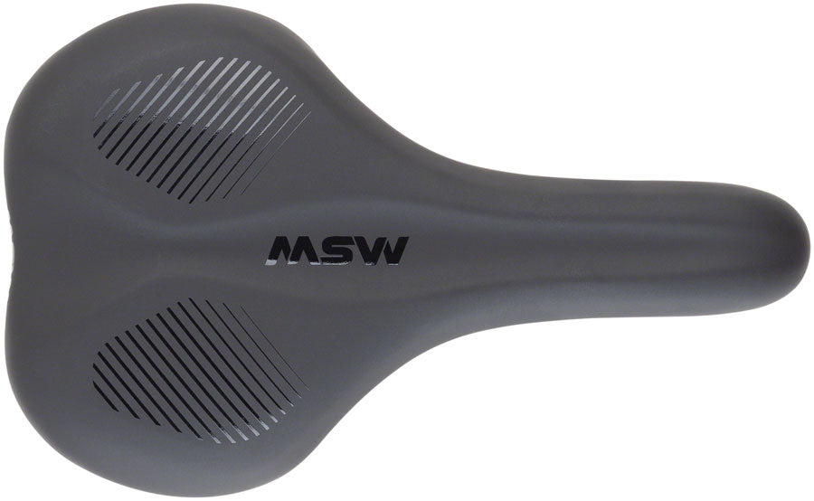 MSW SDL-173 Spin Fitness Saddle - Steel Black Saddles MSW   