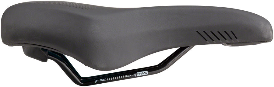 MSW SDL-192 Spin Fitness Saddle - Chromoly Black Saddles MSW   