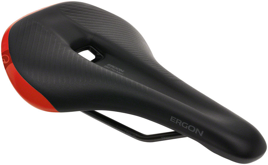 Ergon SM Pro Saddle - Risky Red Mens Medium/Large Saddles Ergon   