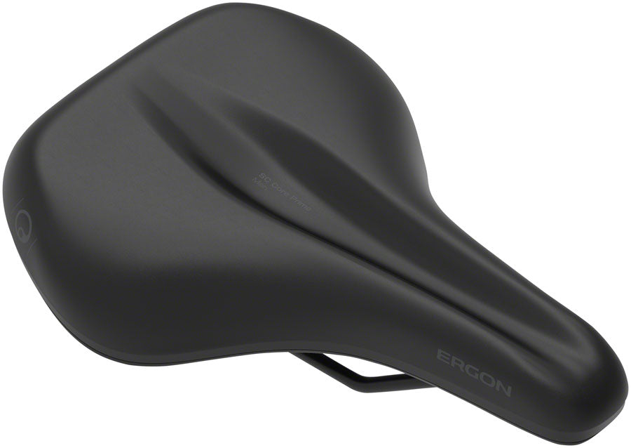 Ergon SC Core Prime Saddle - Black/Gray Mens Small/Medium Saddles Ergon   