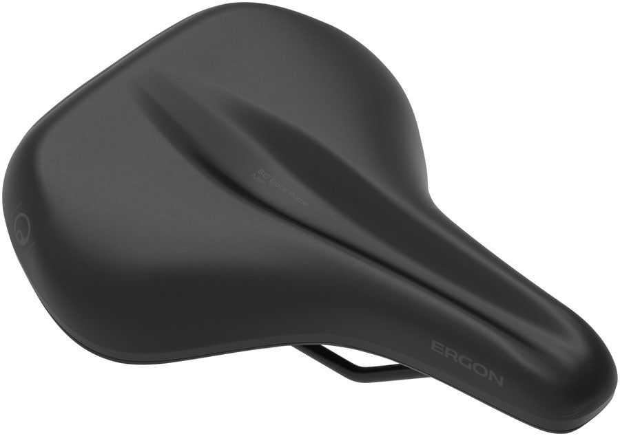 Ergon SC Core Prime Saddle - Black/Gray Mens Medium/Large Saddles Ergon   