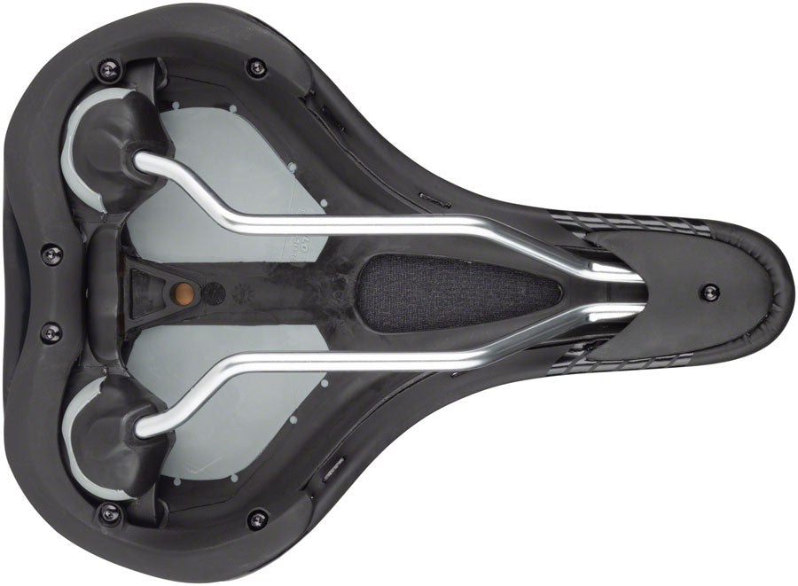 MSW SDL-192 Relax Recreation Saddle - Steel Black Saddles MSW   