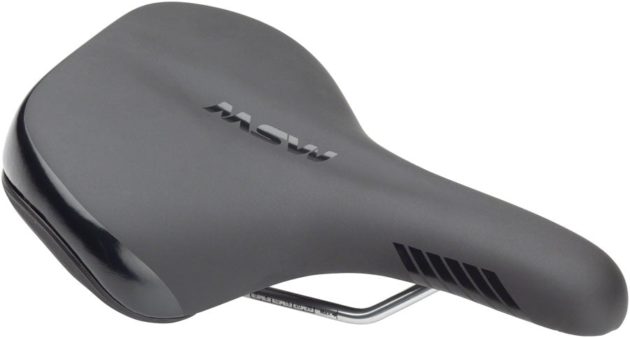 MSW SDL-192 Relax Recreation Saddle - Steel Black Saddles MSW   