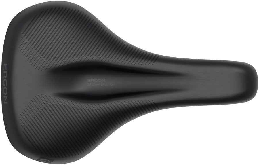 Ergon ST Core Evo Mens Saddle - MD/LG Black/Gray Saddles Ergon   