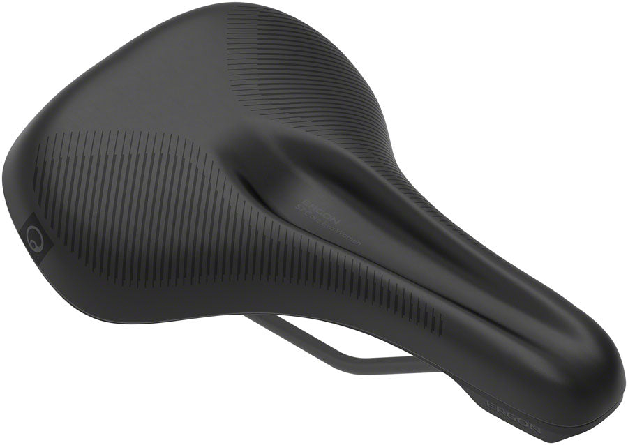 Ergon ST Core Evo Womens Saddle - MD/LG Black/Gray Saddles Ergon   