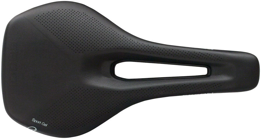 Ergon SR Sport Gel Saddle - Chromoly Black Womens Small/Medium Saddles Ergon   