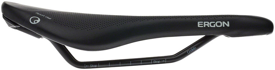 Ergon SR Sport Gel Saddle and Tape Chromoly Black Womens Medium