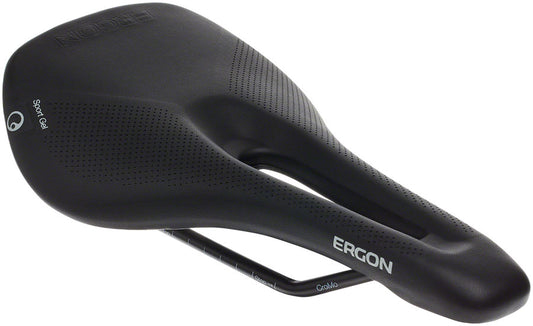 Ergon SR Sport Gel Saddle and Tape - Chromoly Black Womens Medium/Large Saddles Ergon   
