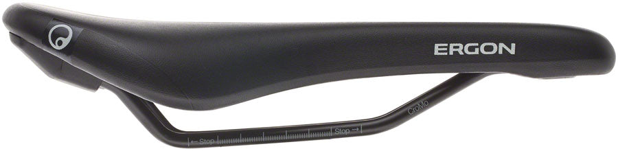 Ergon SM Sport Saddle - Chromoly Black Mens Medium/Large Saddles Ergon   