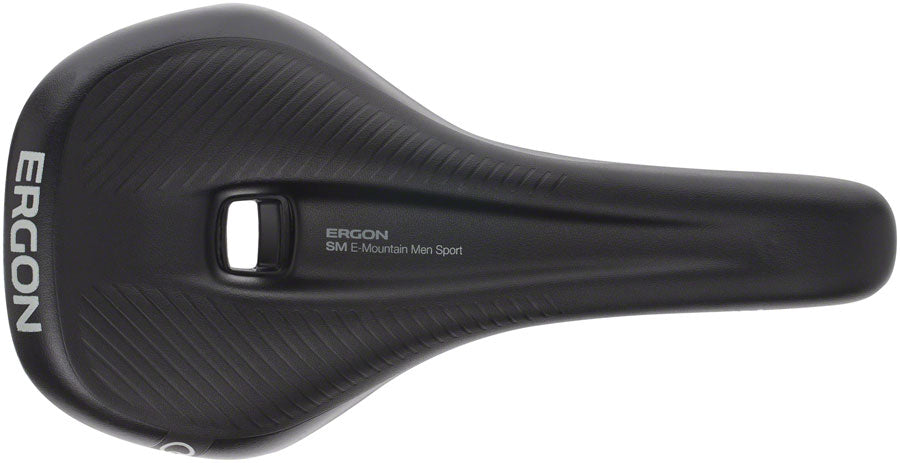 Ergon SM E Mountain Sport Saddle - Chromoly Stealth Mens Medium/Large Saddles Ergon   