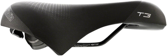Selle Italia T 3 Flow Saddle - Fec Alloy Black S2 Saddles Selle Italia   