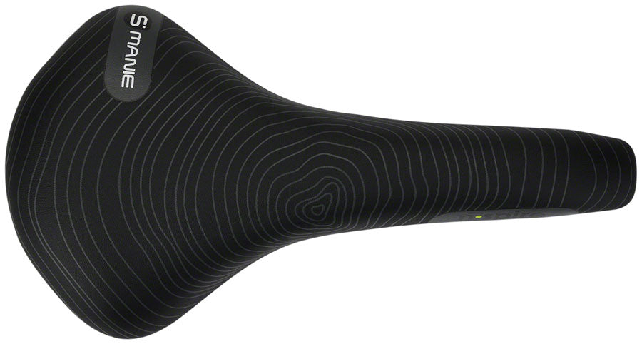 Smanie N.Spire Saddle - Chromoly Microfiber Black 146 Saddles Smanie   