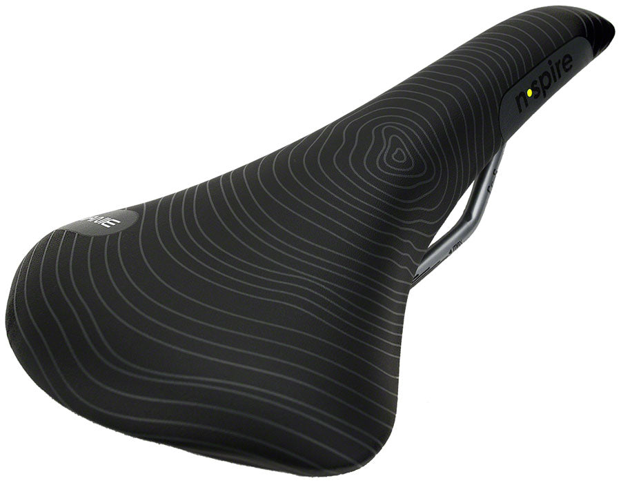 Smanie N.Spire Saddle - Chromoly Microfiber Black 146 Saddles Smanie   