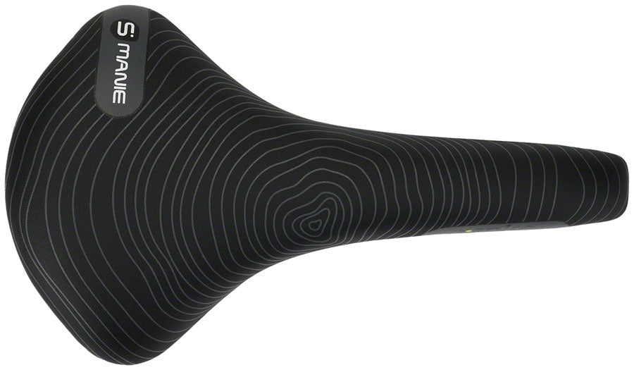 Smanie N.Spire Saddle - Chromoly Microfiber Black 156 Saddles Smanie   