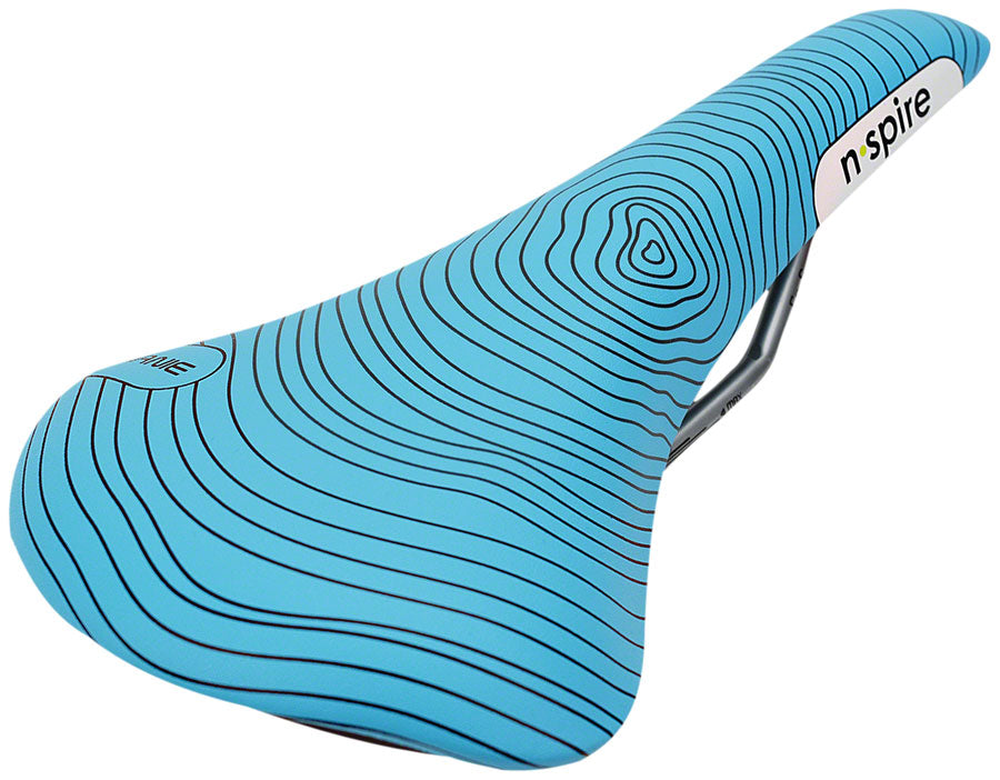 Smanie N.Spire Saddle - Chromoly Microfiber Blue 156 Saddles Smanie   