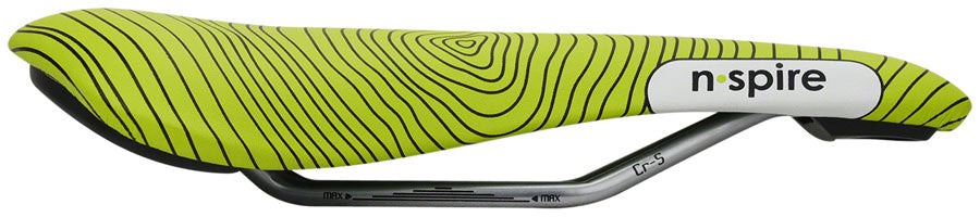 Smanie N.Spire Saddle - Chromoly Microfiber Green 156 Saddles Smanie   