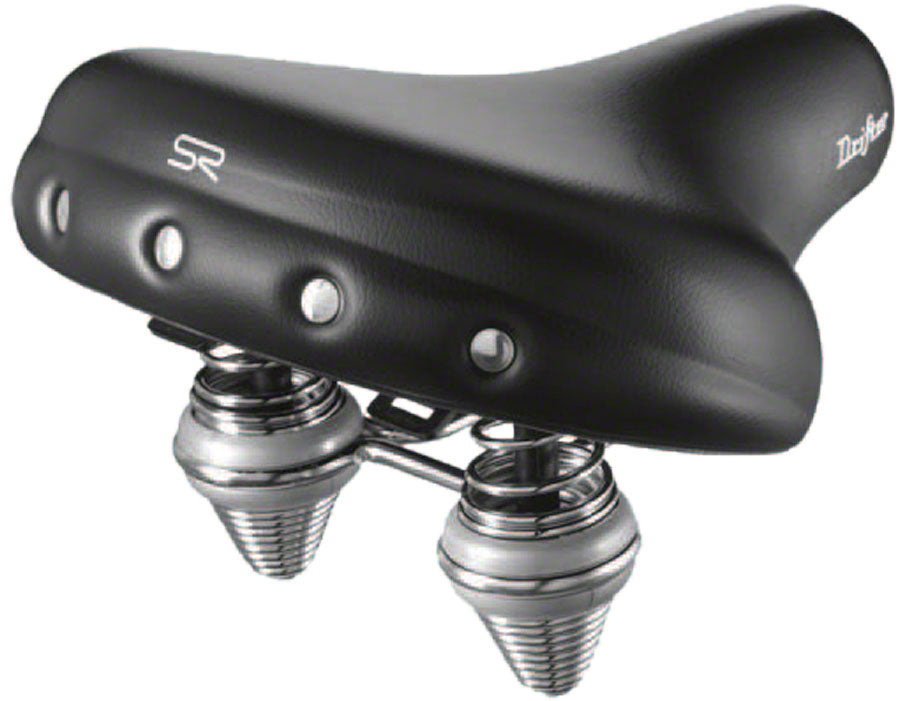 Selle Royal Drifter Saddle - Steel Black Saddles Selle Royal   